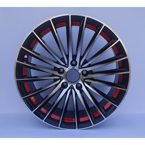 AluEmpire Wheels aluminijumska felna za mercedes-benz 18&amp;quot; crno-crvena Slike