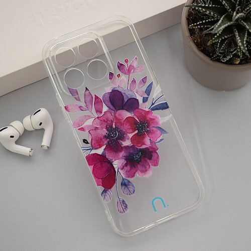 Nanobit Maska za Honor X8b Flowers Print Cene