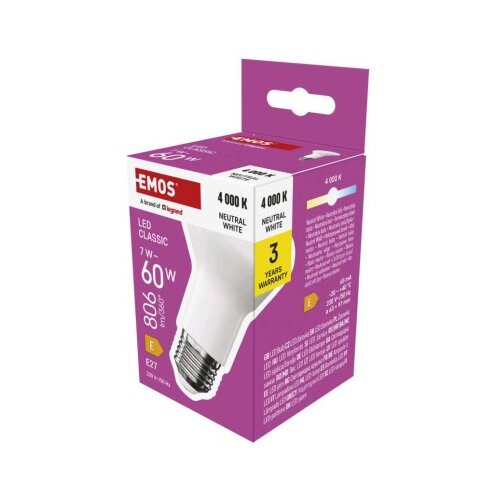  LED žarnica Classic R63 / E27 / 7 W  (60 W) / 806 lm / Nevtralna bela Cene