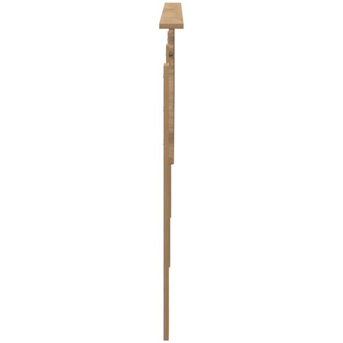  Uzglavlje Umjetnički hrast Konstruirano drvo Smeđa 90 cm Slike