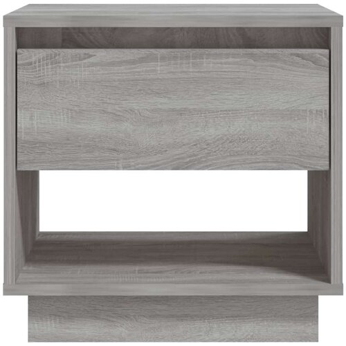 VidaXL noćni ormarići 2 kom boja sive sonome 45 x 34 x 44 cm iverica Slike