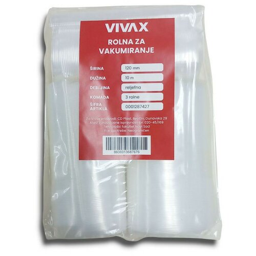Vivax rolna za vakumiranje 120mmx10m Cene