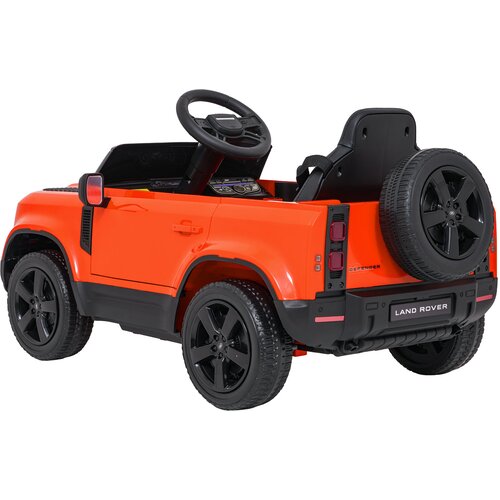 Licencirani auto na akumulator Land Rover Defender 4x4 - narančasti Slike