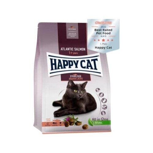 Happy Cat hrana za Sterilisane Mačke Losos - 10 kg Cene