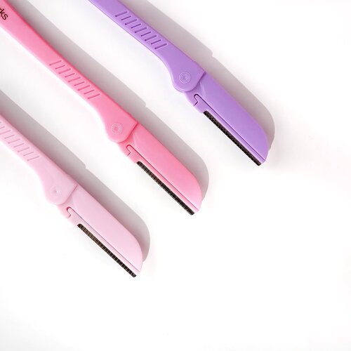Brushworks Precision Eyebrow Razors Mixed britev (za obrvi) Slike