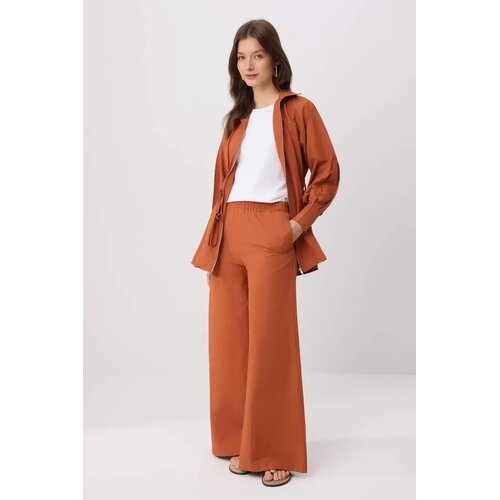 Trendyol Modest Ženski komplet Tctss26Us00034, Smeđi Slike