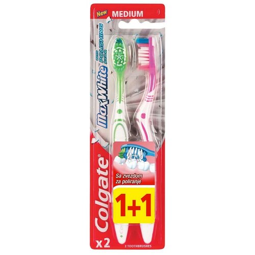 Colgate četkica max white 1+1 gratis Cene