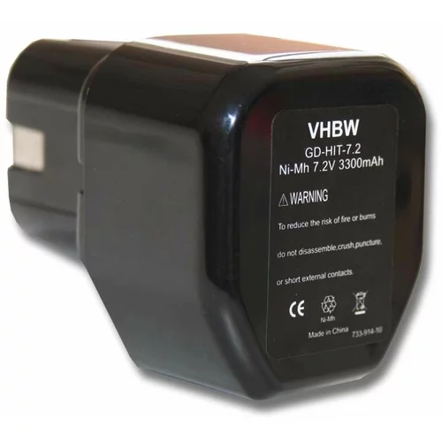 VHBW Baterija za Hitachi EB712S / EB714S, 7.2 V, 3.3 Ah