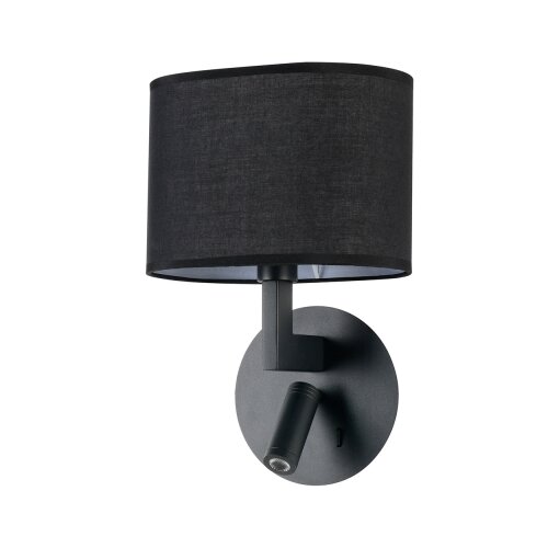  Brilagi - LED zidna lampa DAYA 1xE14/40W/230V + LED/3W crna Slike