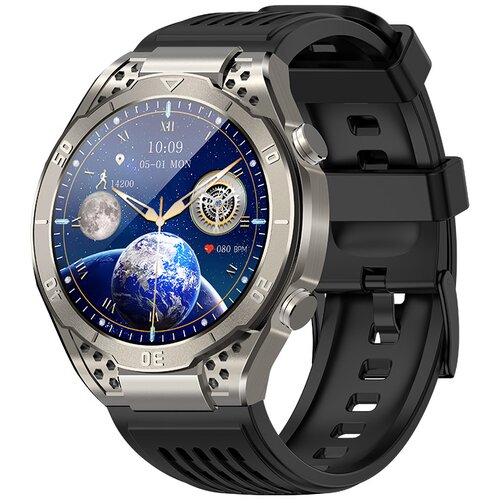 INF Pametna ura: EKG, Bluetooth klici in glasba - srebrna, (5000071867) Slike