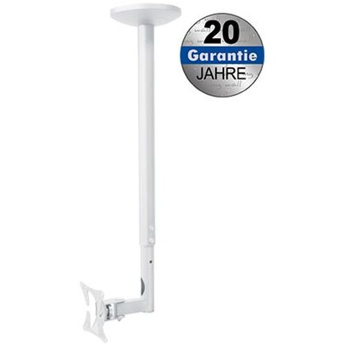 Transmedia Height-adjustable suspension bracket for LCD 25-76cm, White Cene
