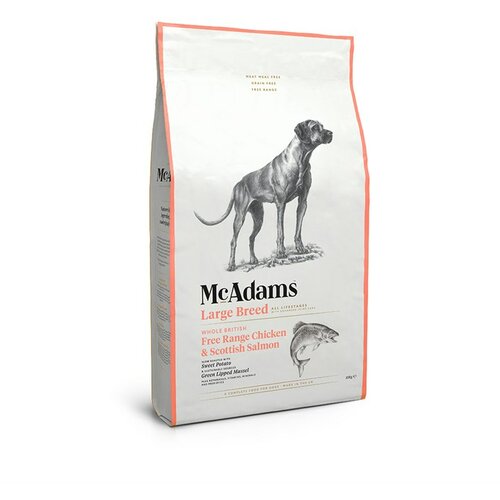 McAdams hrana za pse velikih rasa - free range chicken & salmon 10kg Slike