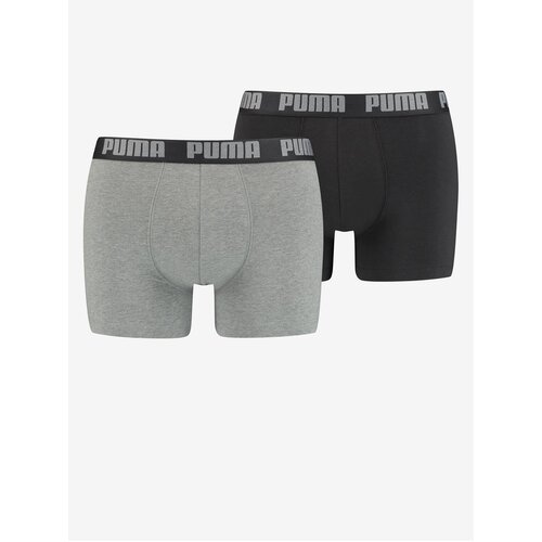 Puma Set of two men&amp;#039;s boxers in light gray and black - Men Slike