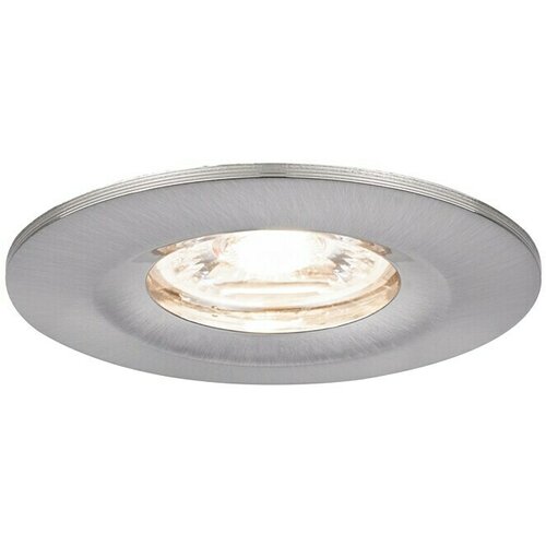 PAULMANN LED ugradbena svjetiljka, okrugla Nova Mini (4 W, Brušeno željezo, Topla bijela, Pomična glava svjetiljke) Cijene