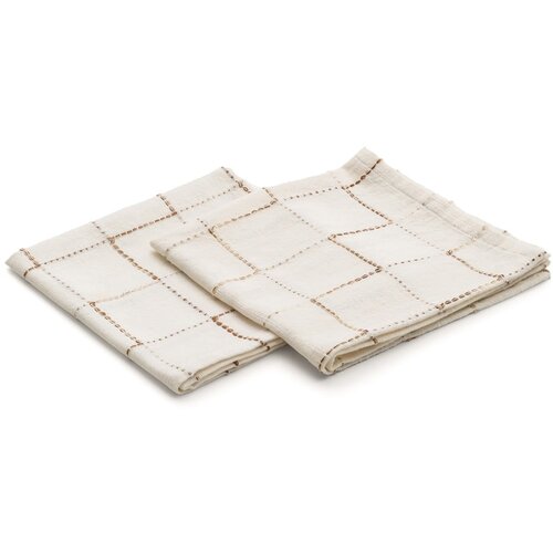 Kave Home Tekstilni ubrusi u setu 2 kom 45x45 cm Ersen &amp;ndash; Slike