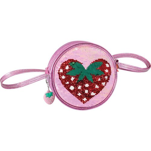 Tiger Family Dječja okrugla torbica na rame Fun Time Strawberry Love 14 cm Slike