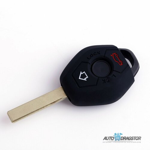 888 Car Accessories silikonska navlaka za ključeve crna bmw APT1004.03.B Slike