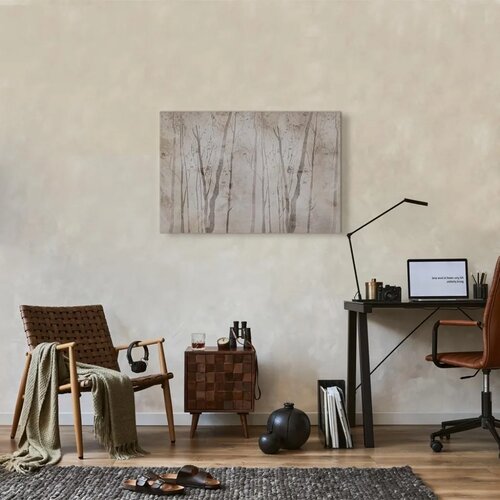  Slika - Beige Forest of Thoughts (1 Part) Wide 90x60 Slike