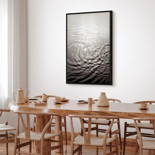  Slika - Water Surface (1 Part) Vertical 80x120 U crnom drvenom okviru Slike