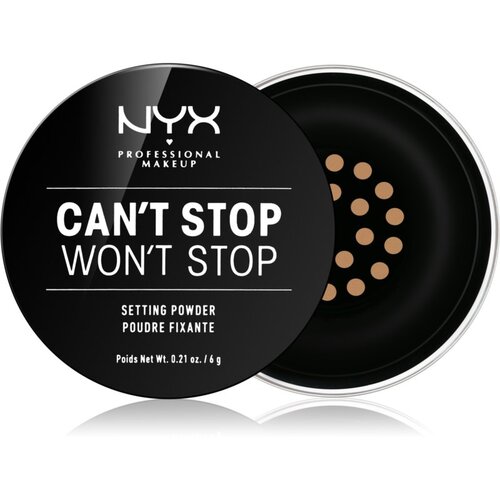 NYX Professional Makeup Can&amp;#039;t Stop Won&amp;#039;t Stop puder u prahu nijansa 03 Medium 6 g Slike