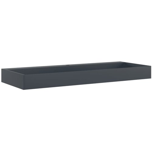 Maison Chic Umivalnik - Kopalna umivalnik - Lavabo 120x46x11 cm liti mineral/ liti marmor antracit, (21684687) Cene