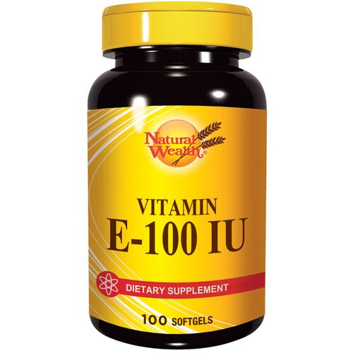 Natural Wealth vitamin E-100IJ, 100 kapsula Cene