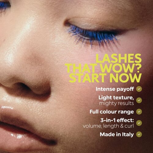 KIKO Milano Club K By Wow &amp;amp; Now maskara za volumen i uvijanje trepavica nijansa 03 Bluetooth 8 ml Slike