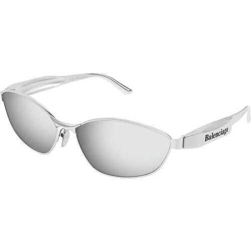 Balenciaga BB0356S 004 ONE SIZE (64) Srebrna/Siva Slike