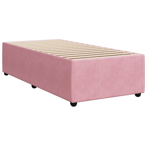 Box spring krevet s madracem ružičasti 100x200 cm bar&amp;scaron;unasti Slike