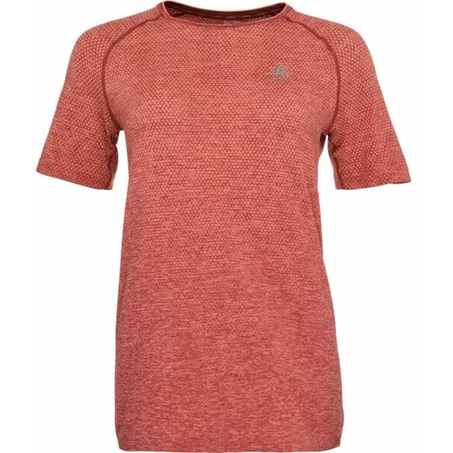 Odlo ESSENTIAL Ženska majica kratkih rukava za trčanje, crvena, veličina
