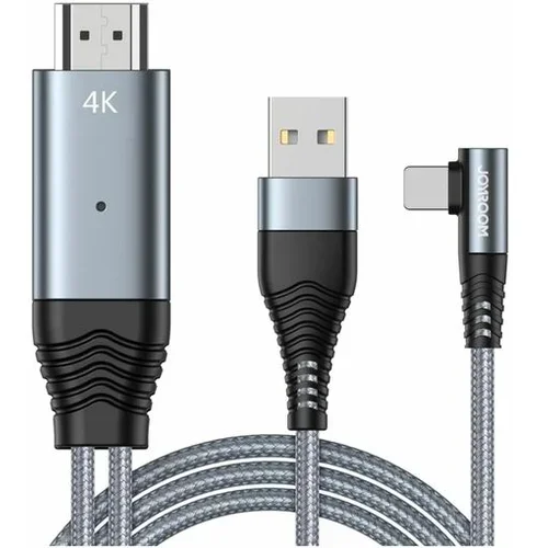 Joyroom kabel HDMI-USB Lightning 3m 4K 60Hz SY-35L1