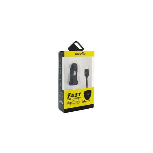 CAR CHARGER APOLLO 2IN1 QUALCOM 3.0 TYPE C Slike