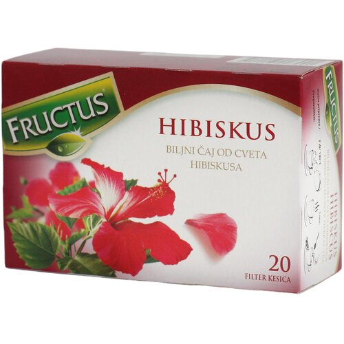 Fructus Čaj od hibiskusa 30g, 20x1.5g Slike