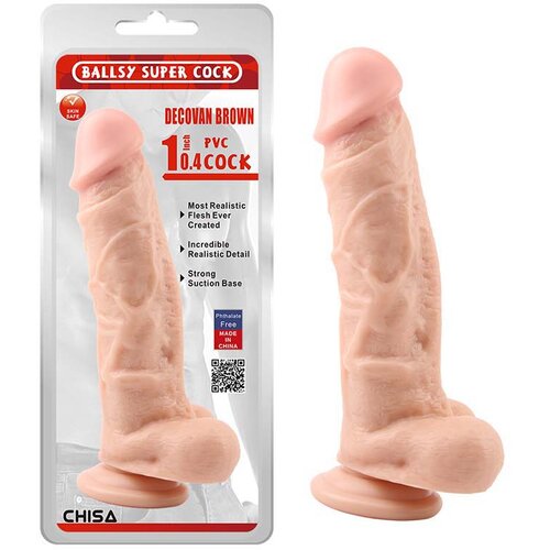  Dildo 27cm DeCovan Brown Cene