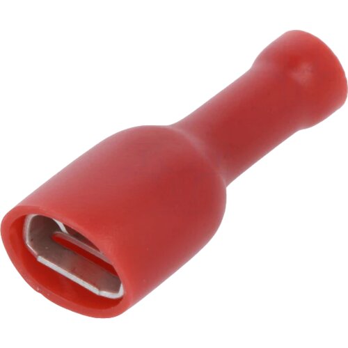 NINIGI Spojnica za kabal krimp 6.3mm sa izolacijom crvena Slike