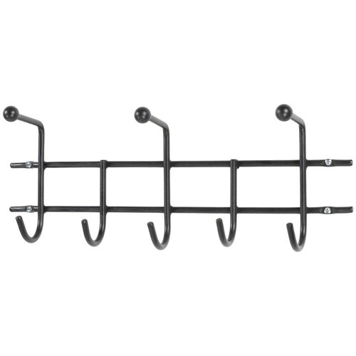 Spinder Design Črn kovinski stenski obešalnik Barato – Cene