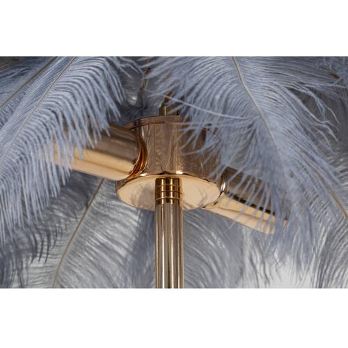 Mauro Ferretti Siva/zlata namizna svetilka (vi&amp;scaron;ina 55 cm) Palm &amp;ndash; Slike