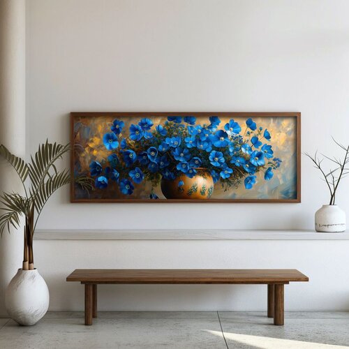 WALLXPERT FAH097-120 Multicolor Decorative Framed MDF Painting Cene