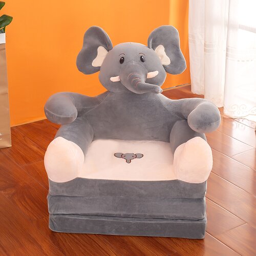 Foteljica za decu GREY ELEPHANT B030 Slike