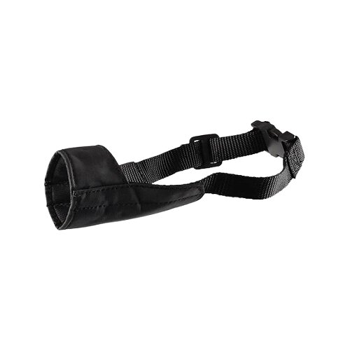  Korpa za pse, Sa podesivom kopčom, 10cm, Crna Cene