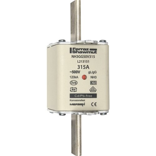 Mersen NH varovalka SF velikosti 3 gG 315A/500V KM NH3GG50V315, (21224304) Cene