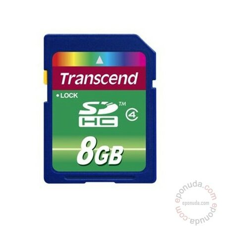 Transcend SDHC 8GB Class 4 TS8GSDHC4 memorijska kartica Cene
