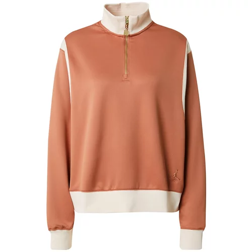 Jordan Sweater majica koraljna / bijela