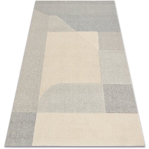 RugsX Preproge FLUX 461.12.AE120 volnena preproga OSTA - geometri 160x230 cm Bež Slike