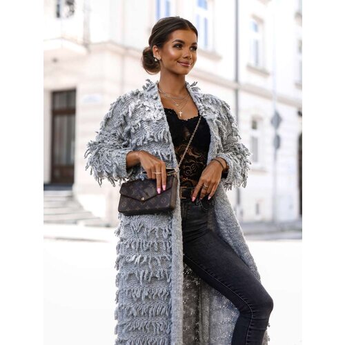 Cocomore Anthracite cardigan cmgB517.grey Slike