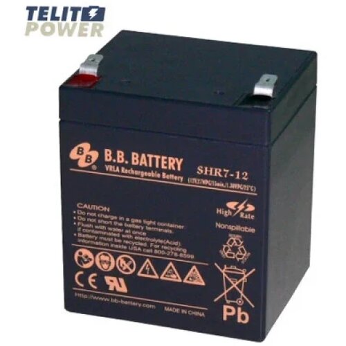 B&B BATTERY Baterija za UPS 12V 7Ah BC7-12 BB Battery terminal T2 Cene