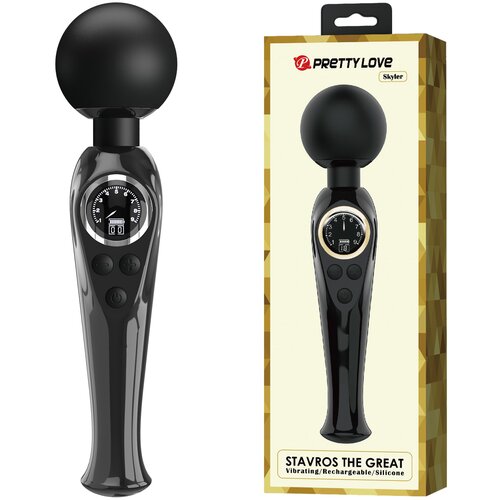 Pretty Love Skyler Stavros The Great Vibrating Wand Black Slike