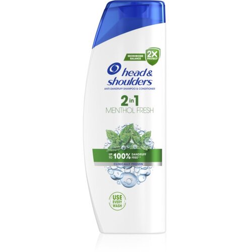 Head & Shoulders Menthol Fresh šampon i regenerator 2 u 1 protiv peruti 400 ml Cijene