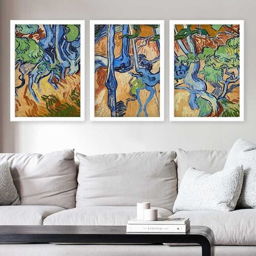 Wallity Set uramljenih slika 3BC_UN3868449, 3 Dela Cene
