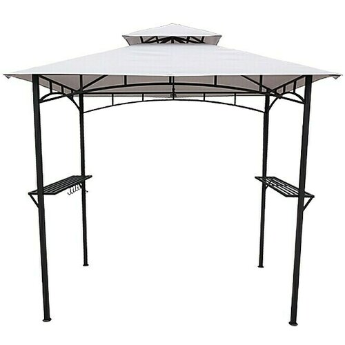 SUNFUN Paviljon za roštiljanje Madagascar (Crne boje, 240 x 150 cm) Cijene